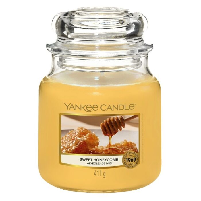 Yankee Candle Sweet Honeycomb - Medium Jar